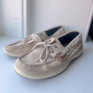 Sperry Women’s Size 8.5 Bluefish Two Eye Boat Shoe Oatmeal